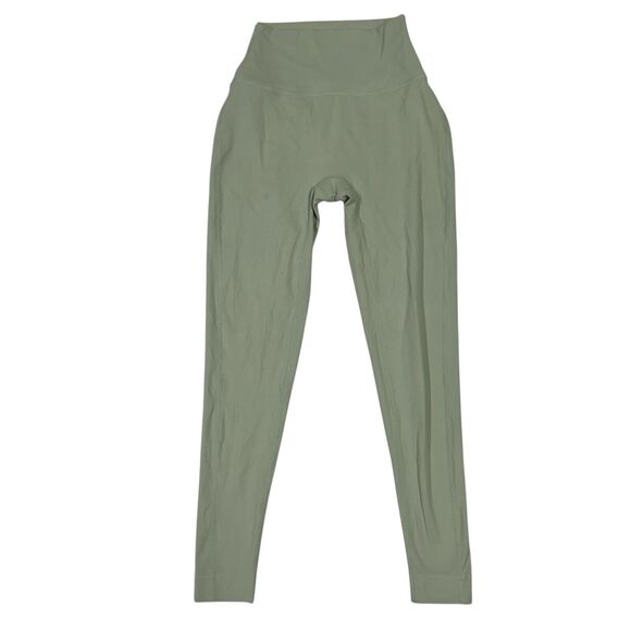 Set Active Los Angeles Women's Green Leggings Yoga Pants Size Small Sportbody - Picture 1 of 6